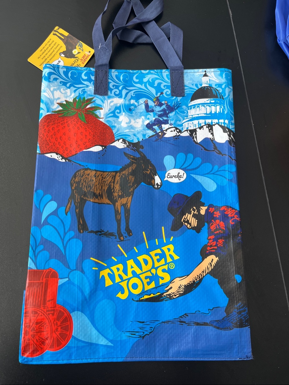 Trader Joe's Reusable Grocery California Bag, NWT